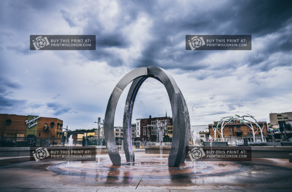 The Bubbler – Downtown Janesville Water Feature