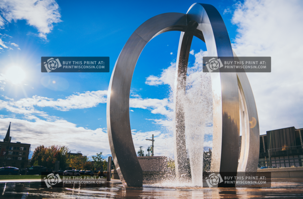 The Bubbler – Sunburst Over Town Square