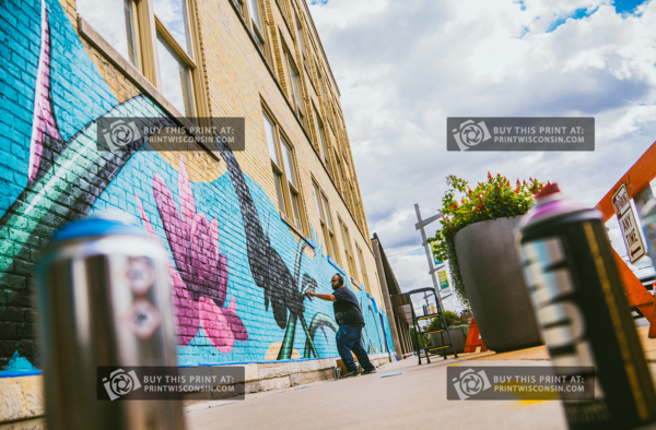 River of Life – Artist at Work