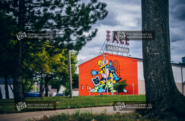 The Adventurer – Janesville Riverfront Mural