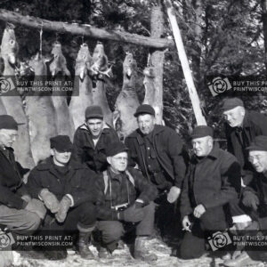 A timeless portrait of camaraderie, tradition, and the spirit of deer camp in mid-century Wisconsin.
