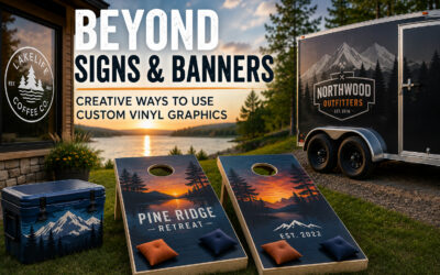 Beyond Signs and Banners: Creative Ways to Use Custom Vinyl Graphics
